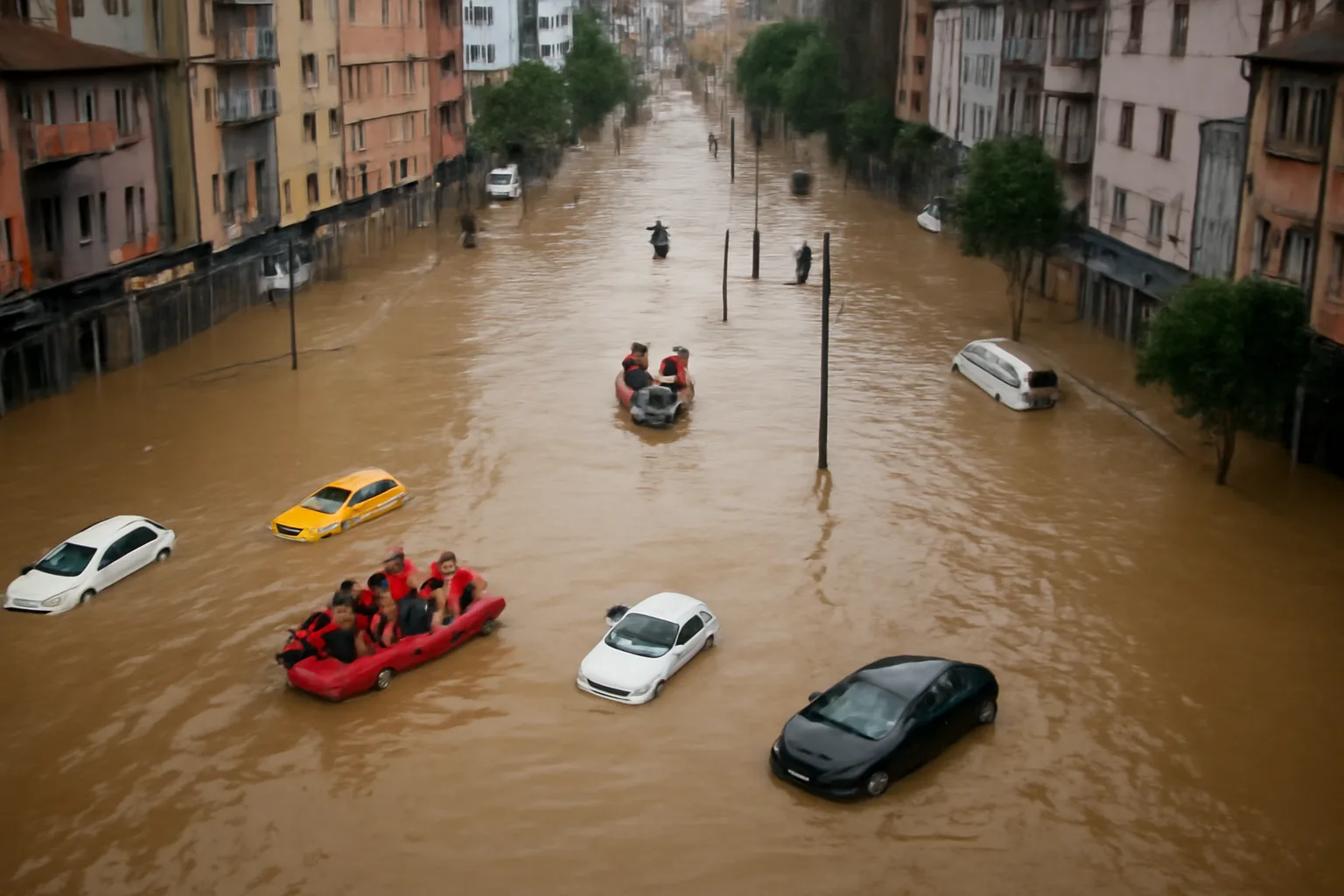 İstanbul'da Rekor Sağanak Yağış: Sel, Tahliye ve Ulaşımda Kritik Durum