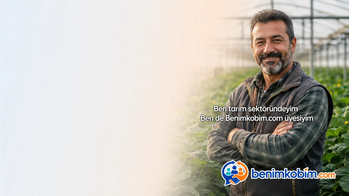 Tarım üreticisi: Ben de Benimkobim.com üyesiyim